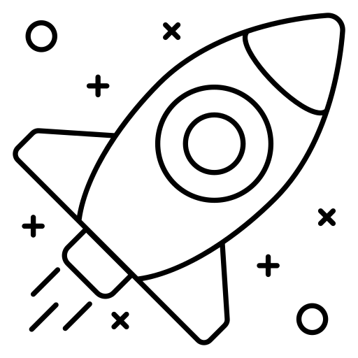 Ícono Astronave. Curso de gestión de proyectos
